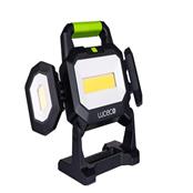 Luceco 2500lumens Ip20 Triple Head Led Rechargeable Site Work Light With