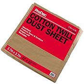 Prodec 3.7x2.7m Cotton Twill Dust Sheet