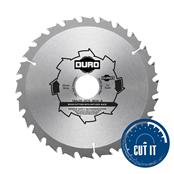 Duro 230x30mm 24teeth TCT Circular Saw Blade c/w 16-20-25mm Bushes