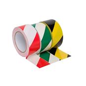 50mmx33m Red White Hazard Warning Tape