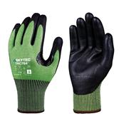 (pack Of 10prs) TRC784 Size9 Nitrile Foam Palm Coated Cut Level F Gloves