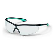 Uvex Clear Lens black/blue Sportstyle Safety Spectacles