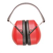 PW41 SNR30 Super Red Folding Ear Defenders