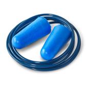 (pack Of 200prs) Qed Detectable Corded SNR39 Blue Pu Foam Ear Plugs
