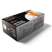 (pack Of 100) Sterimax Powerhold Xlarge Orange PF Nitrile Disposable Gloves