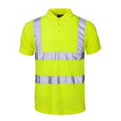 Bseen Medium Yellow Hi Vis Polo Shirt