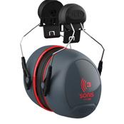 JSP Sonis 3 SNR36 Grey Helmet Mounted Ear Defenders