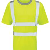 YELLOW HI VIS T-SHIRT