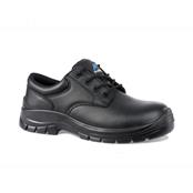 S80SM BLACK S1 PLAIN FRONT SHOES