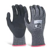 Click Kutstop KS5 Size 7 Small Micro Foam Nitrile Cut Level D Gloves