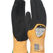 (pack Of 6prs) Polyflex Eco Therm Size9 3/4 Coated Latex Foam Thermal Gloves