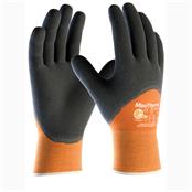 (pack Of 6prs) Polyflex Eco Therm Size10 3/4 Coated Latex Foam Thermal Gloves