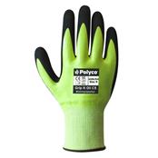 Polyco Size 10 Grip It Oil C5 Cut Level 5 Nitrile Coated Gloves