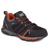 Worksite Ss607sm Size10 SBP Black Mesh Safety Trainers