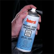 400ml Ambersil Bright Cold Galvanise Spray