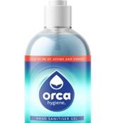 500ml Orca 70% Alcohol Hand Sanitiser Gel Pump Bottle