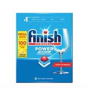 (pack Of 100) Finish All In One Lemon Dishwasher Tablets