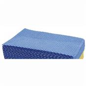 (pack Of 50) Handy Pack Blue Large Folded Wiper Cloths