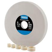 Draper 200x25x31.75mm A80grit Fine White Bench Grinding Wheel (04142)