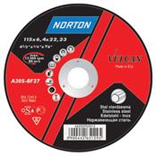 (pack Of 10) 115x6.4.X22mm A30s-Bf27 Inox Norton Vulcan DPC Grinding Discs