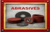 Industrial abrasives including cutting discs, sanding belts, and flap wheels supplied by Jones & Clark Ltd Burton-on-Trent