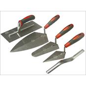 Faithfull 5pc Soft Grip Trowel Set **special Clearance Price**