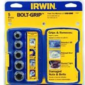 Irwin 5pce Bolt Grip Remover Base Set