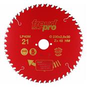 Duro 230x30mm 40teeth TCT Circular Saw Blade c/w 16-20-25mm Bushes