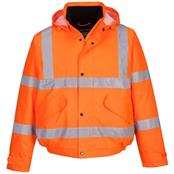 S463 Small Yellow Hi Vis Bomber Jacket