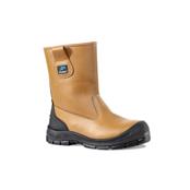 PROMAN CHICAGO SIZE10 TAN S3 SRC SAFETY RIGGER BOOTS