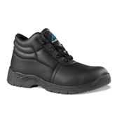 Sbu02 Size4 S1p Black Safety Chukka Boots